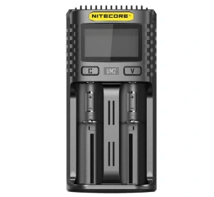 Nitecore UM2 inteligentní 2 slotová USB nabíječka pro Li-Ion, LiFePo4, Ni-MH, Ni-CD