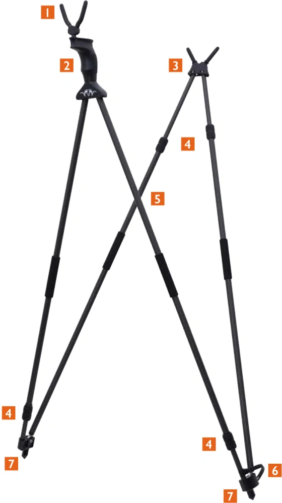 Blaser střelecká hůl 2.0