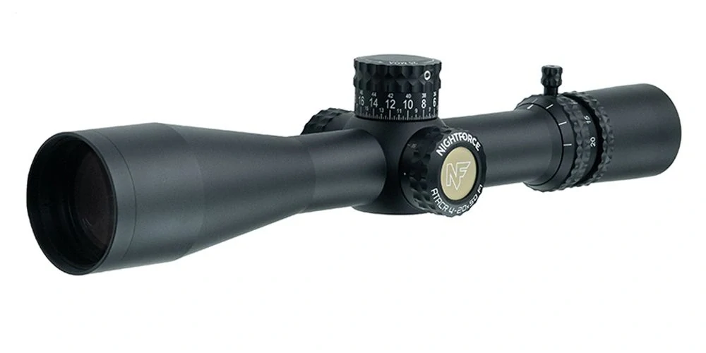 Nightforce ATACR 4-20X50 F1 - ZeroStop™ - .250 MOA - DigIllum™ - PTL - MOAR™