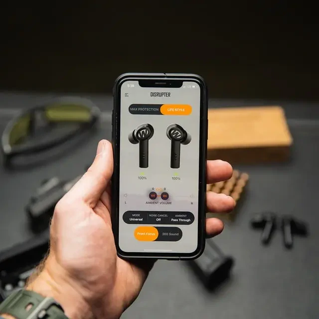  Elektronická sluchátka do uší Walkers Disrupter