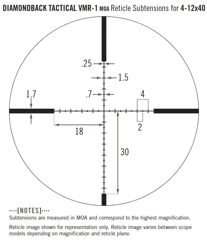 Vortex Diamondback Tactical 4-12x40