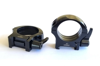 Rusan Picatinny kroužky 40 mm LUX - rychloupínací páka